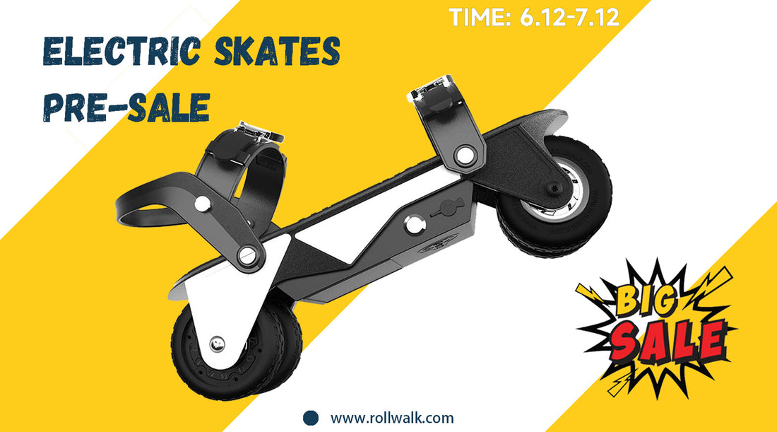 Rollwalk eRW3 Electric Roller Skates: Pre-Order Deadline Approaching