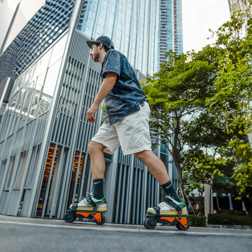 Take on the city streets with Rollwalk Electric Skates!-2